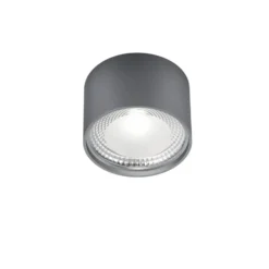 Helestra Kari LED-Deckenleuchte, rund, nickel