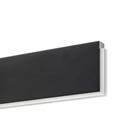 Helestra Nex LED-Pendelleuchte schwarz matt