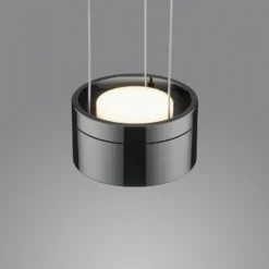 Helestra Oda LED-Hängeleuchte schwarz