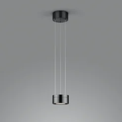 Helestra Oda LED-Hängeleuchte schwarz
