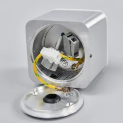 Helestra Oso LED-Deckenspot, eckig, alu matt