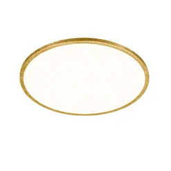 Helestra Rack LED-Deckenlampe dimmbar rund gold