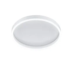 Helestra Sona LED-Deckenleuchte dimmbar Ø40cm weiß