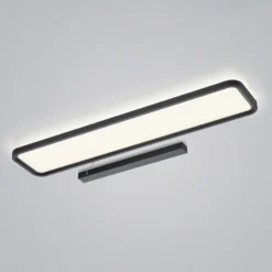 Helestra Vesp LED-Panel Backlight 120x26cm schwarz