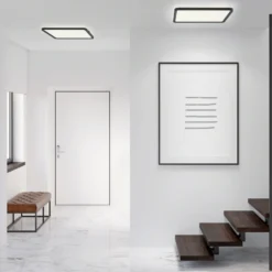 Helestra Vesp LED-Panel Backlight 61x61cm schwarz