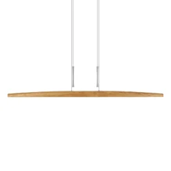 HerzBlut Arco LED-Hängelampe asteiche geölt 170cm