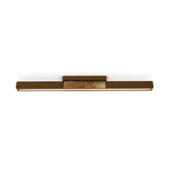 HerzBlut LED-Deckenlampe Lana del bronco, Holz, dimmbar
