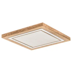 HerzBlut Otto O Deckenlampe Quadrat Eiche geölt