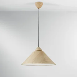 Hängelampe Big Bang beigefarben/weiß, Ø 49 cm, Metall