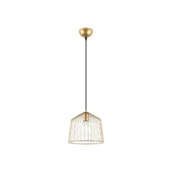 Hängelampe Cat 12060 1-flammig Ø26cm gold glänzend