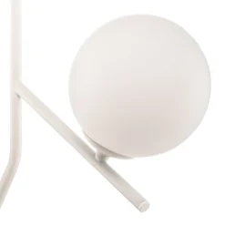 Hängelampe Dione, zweiflammig, weiß
