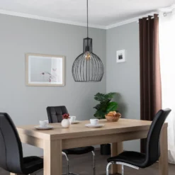 Hängelampe Fellini MR-756 1-flammig Ø 38cm schwarz