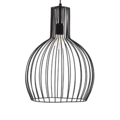 Hängelampe Fellini MR-756 1-flammig Ø 38cm schwarz