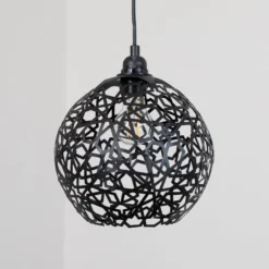 Hängelampe Fellini MR-897 3-flg. dezentral schwarz