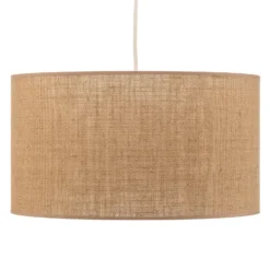 Hängelampe Jute cylinder naturbraun Ø40cm 1-flg.