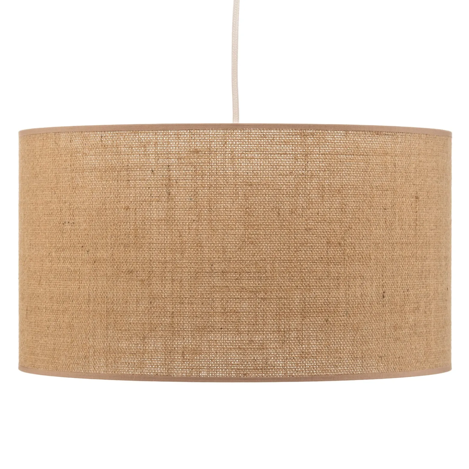 Hängelampe Jute cylinder naturbraun Ø40cm 1-flg.