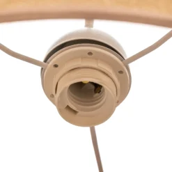 Hängelampe Jute cylinder naturbraun Ø40cm 1-flg.