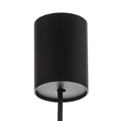 Hängelampe Laser, einflammig, messing, Schirm 75cm
