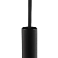 Hängelampe Laser, einflammig, schwarz, Schirm 75cm