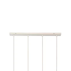 Hängelampe Midway, sandfarben, 4-flammig, 65 cm lang, GU10