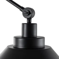 Hängelampe Pantograph mit Gelenkabhängung, schwarz