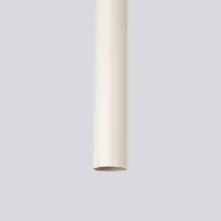 Hängelampe Pastelo, beige, Ø 2 cm, Stahl, 3-flg.