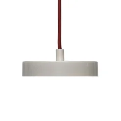 Hängelampe Remi, blau/beige, Ø 25 cm, Metall