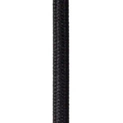 Hängelampe Rollo, taupe, Ø 40 cm, Stoff/Metall/Glas