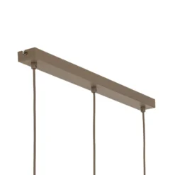 Hängelampe Sool, beige, Länge 65 cm, 3-flammig, Metall, E27
