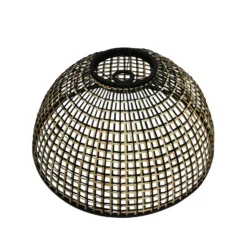 Hängelampe Sparkled Light 4477ZW, Bambusgeflecht, Ø 60 cm
