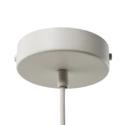 Hängelampe STARLIGHT, cremeweiß, 1-flammig, Ø 18 cm, Metall