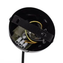 Hängelampe Yildo 253-S 1-flg. Ø36cm schwarz/kupfer