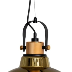 Hängeleuchte Amalfi, gold, Ø 30 cm