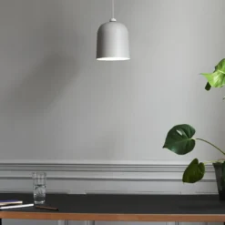 Hängeleuchte Angle E27, telegrau