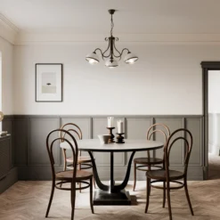 Hängeleuchte Antica im Landhausstil, dreiflammig
