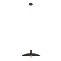 Hängeleuchte Astra, braun, Metall, Ø 41 cm, E27