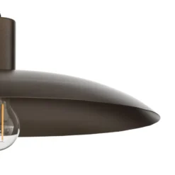 Hängeleuchte Astra, braun, Metall, Ø 41 cm, E27