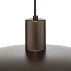 Hängeleuchte Astra, braun, Metall, Ø 41 cm, E27