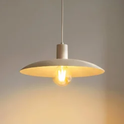 Hängeleuchte Astra, sand, Metall, Ø 41 cm, E27