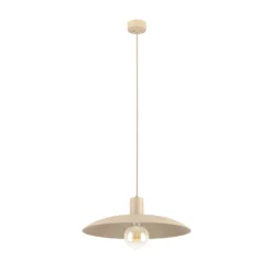 Hängeleuchte Astra, sand, Metall, Ø 41 cm, E27