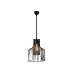 Hängeleuchte Atos 2851 einflammig Ø30cm schwarz