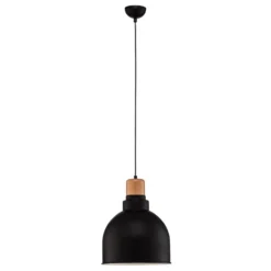Hängeleuchte AV-4100-A2-BSY-30 mit Holzdetail