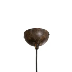 Hängeleuchte Berceste, Ø 60 cm, altmessing, Metall