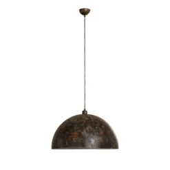 Hängeleuchte Berceste, Ø 60 cm, altmessing, Metall