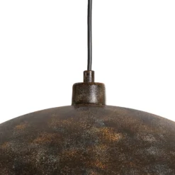 Hängeleuchte Berceste, Ø 60 cm, altmessing, Metall