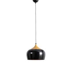 Hängeleuchte Berceste 212-S Ø30cm schwarz/gold