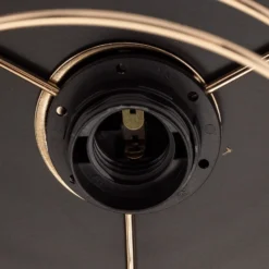 Hängeleuchte Beryt Pro aus Metall schwarz/gold