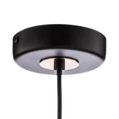 Hängeleuchte Beryt Pro aus Metall schwarz/gold