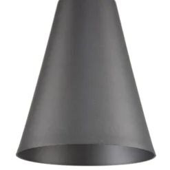Hängeleuchte Bicones in Anthrazit, Ø 14cm