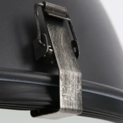 Hängeleuchte Bikkel, Ø 42 cm, schwarz, Metall, Glas, E27